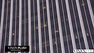 beautiful babe hooks up with giant cock fantasy