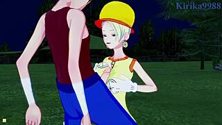 ulti says, 'intense sex with luffy and ms valentine'