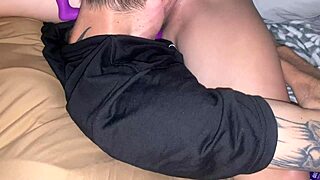 he teases my shaved pussy for hours. then denies my orgasm!