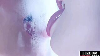 Lezdom Queening Her New Bonded Subject