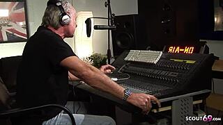 Two sexy women tricked into foursome with old and young guys