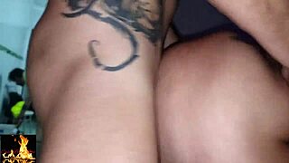 Dinner at friends turns into gangbang with pussy eating and slaps