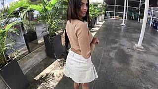 fucking hard in the mall bathroom with my subscriber.  