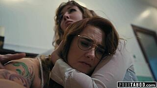 Lena Paul Gets Creampied by Friend While Wife Siri Dahl Watches