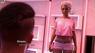 Slutty college girl begs for deep creampie