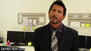 Violet Myers knows how to charm her boss