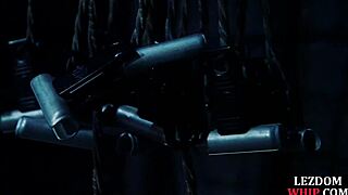 Lezdom Queening Her New Bonded Subject