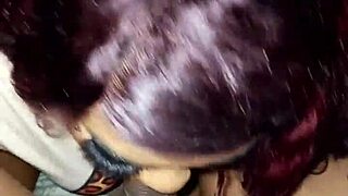 Stepsister alone in room asks for creampie.