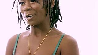 Hazel Grace Fucks Michael Vegas with Giant Black Dick