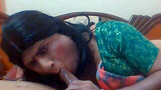 does shemale madhu deepthroat like a slave bitch?