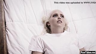 black guy smashes virgin teen's hairy pussy