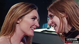 Lezdom Queening Her New Bonded Subject