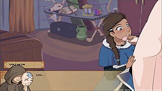 im playin four elemnt trainer book 5 slav part 2 in anime style