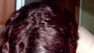 Stepsister alone in room asks for creampie.