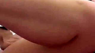 Italian brunette rides perfect cock in pov
