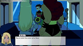 Women intensely love in 18Titans episode 55