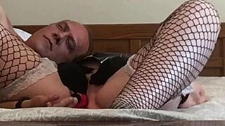 gilf carmen bent over in doggystyle and missionary, cumming hard