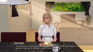 Blonde Teacher's Clothes Ripped In 3D Cartoon Gameplay Ripples Part 1