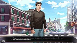 Hentai game with red string continues, here is the 9th part