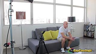 casting agent takes hard cock stud for a ride