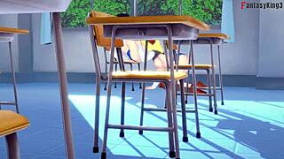 android 18 and videl in lesbian sex 😍 dragon ball zex