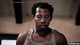 black guy smashes virgin teen's hairy pussy