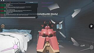 Roblox characters bent over in suggestive doggystyle