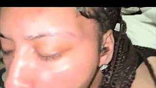 She Keeps Sucking After I Cum On Her Tits