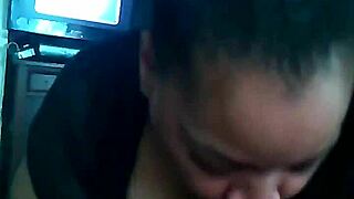 The dick gobbler slurps on fat cock