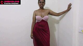 Indian babe drooling in humiliation!