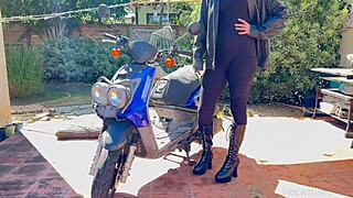 Why does stepmom share a secret while showing off her big ass in POV?