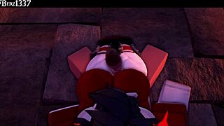 Succubus says, 'Feel my thighs on your cock'