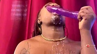 Messed up black ebony ass with anal