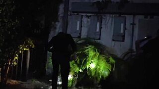 gay cops feel intense pleasure sucking big black cock outdoors