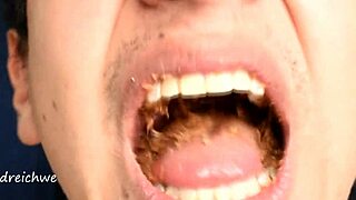 Young colombian amateurs eat cookies in romantic bisexual fun!