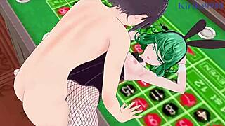 Tatsumaki Says Fubuki's Big Tits Look Sexy In Bunny Girl Outfit