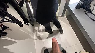 I asked the store clerk for a blowjob in the fitting room 😏