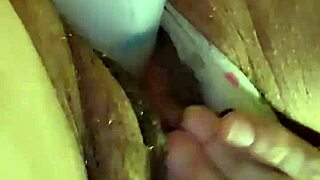 video from months ago where i'm playing with my star dildo while wearing a thong 😏