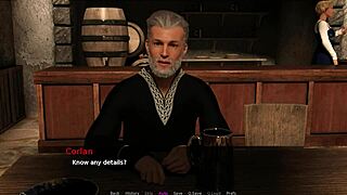 let's play knights tale part 2 with these blonde and redhead characters showing small tits.