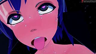 鸣人里Anko Mitarashi动漫做爱3