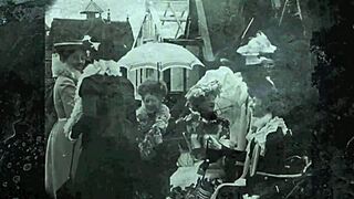 Pornostalgia brings vintage porn vibes with retro lesbian action and hairy pussy play using classic toys.