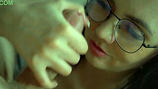 i’m obsessed, watching my wife suck and take a messy cumshot