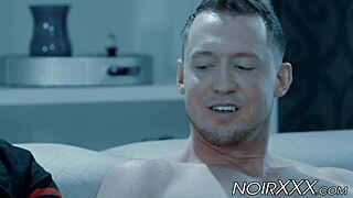 Pierce Paris and Taye Scott in interracial anal sex