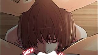 i see my girlfrend get gangbang doggystyle in cartoon