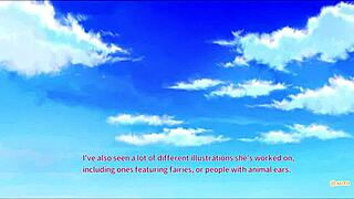 Discovering the sweetness of a secret kiss in this anime episode