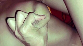 I watch this cute indian bebe have an out of controll orgasam in group sex.