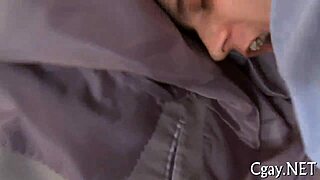 In this gay encounter, he sucks cock before anal fucking.