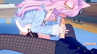 nyanners in 3d hentai action