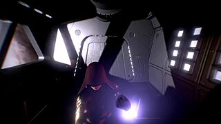 space handjob with telekinesis power