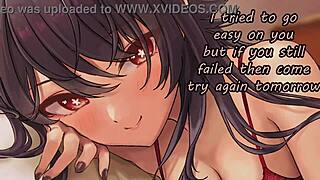 anime feet joi with hu tao femdom